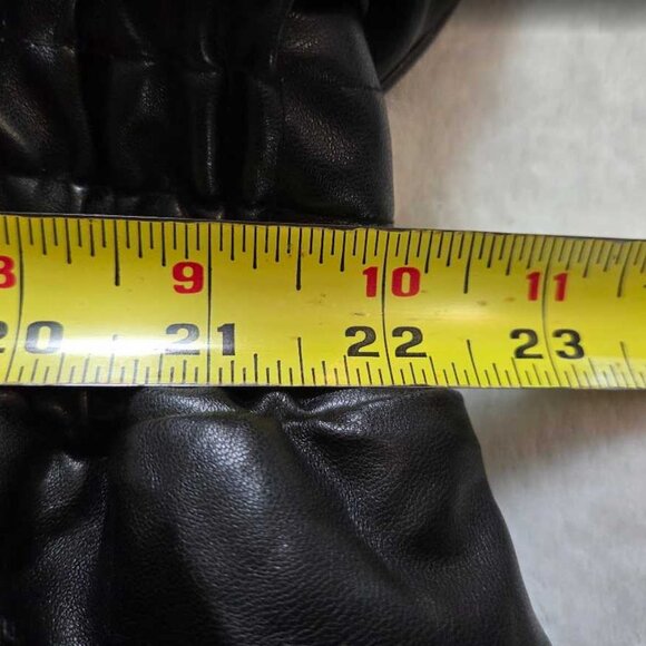 Plus 3X Anthropologie The Somerset maxi dress faux leather embroidered edition - Picture 11 of 12